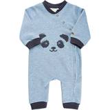 Polyester Jumpsuits Børnetøj Minymo Sweat Jumpsuit - Blue Fog (111108-7871)