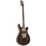 Brun Elektriske guitarer PRS SE Custom 24 Ziricote
