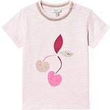 T-shirts Børnetøj Livly Cherry Logo T-shirt - Mauve Chalk/Pink (432971)
