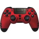 PlayStation 3 - Rød Spil controllere Steel Play MetalTech Wireless Controller - Rød