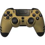 Guld - PlayStation 4 Spil controllere Steel Play MetalTech Wireless Controller - Guld