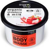Mousse Kropspleje Organic Shop Strawberry Yoghurt Body Mousse 250ml
