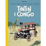 Komiske- & Grafiske noveller Bøger Tintins oplevelser: Tintin i Congo (Indbundet, 2005)