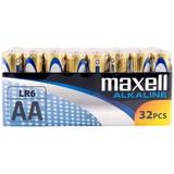 AA (LR06) - Batterier - Urbatterier Batterier & Opladere Maxell LR6 AA Compatible 32-pack
