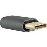 Qoltec USB C Kabler Qoltec USB C-USB Micro B M-F 3.1 Adapter