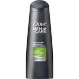 Dove Pumpeflasker Hårprodukter Dove Men+Care Fresh & Clean Fortifying 2-in-1 Shampoo + Conditioner 250ml
