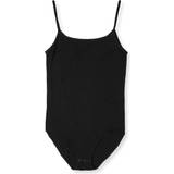 Elastan/Lycra/Spandex Bodystockings Boody Cami Bodysuit - Black