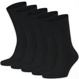 Frank Dandy Undertøj Frank Dandy Bamboo Solid Crew Socks 5-pack - Black