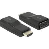 High Speed with Ethernet (4K) - Kabeladaptere Kabler DeLock 65655 HDMI-VGA M-F Adapter