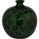 Grøn - Ler Brugskunst Bergs Potter Misty Vase 19cm
