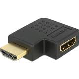 DeLock 65077 HDMI-HDMI M-F Angled Adapter