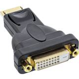 InLine DisplayPort Kabler InLine DVI-DisplayPort M-F Adapter