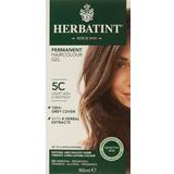 Uden parfume Hårfarver & Farvebehandlinger Herbatint Permanent Herbal Hair Colour 5C Light Ash Chestnut 150ml