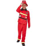 Brandmænd Dragter & Tøj Kostumer Smiffys Toddler Fire Fighter Costume