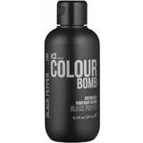 Sorte - Styrkende Hårfarver & Farvebehandlinger idHAIR Colour Bomb #100 Black Pepper 250ml