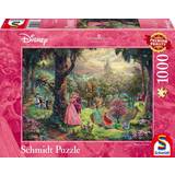 Schmidt Klassiske puslespil Schmidt Thomas Kinkade Disney Sleeping Beauty 1000 Pieces