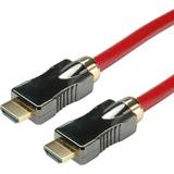Roline HDMI-kabler - Rød Roline 8K HDMI -HDMI 2.0 1m