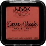 NYX Sweet Cheeks Creamy Powder Blush Matte Summer Breeze