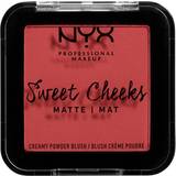 NYX Blush NYX Sweet Cheeks Creamy Powder Blush Matte Citrine Rose