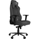 Arozzi Justerbar siddehøjde Gamer stole Arozzi Vernazza Soft Fabric Gaming Chair - Dark Grey