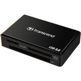 Transcend Hukommelseskortlæser Transcend USB 3.0 Multi-Card Reader F8