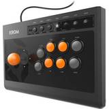 1 - PlayStation 4 Gamepads Krom Chrome Kumite Controller - Black/Orange