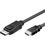 DisplayPort-kabler - HDMI DisplayPort - PVC Techly HDMI-DisplayPort 1.2 1m