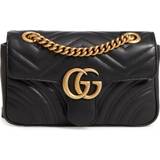 Gucci Sort Tasker Gucci GG Marmont Matelassé Mini Bag - Black