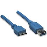 Techly USB-kabel Kabler Techly USB A-USB Micro-B 3.0 1m