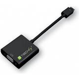Techly Kabeladaptere Kabler Techly IDATA HDMI-VGA2AU HDMI-VGA/3.5mm/USB Micro-B M-F 0.2m