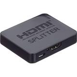 HDMI - USB Kabler Splitter USB/HDMI-2HDMI Adapter F-F
