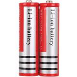 18650 genopladeligt batteri Ultrafire BRC 18650 3000mAh Compatible 2-pack