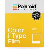 79 x 79 mm (Polaroid 600) Analoge kameraer Polaroid Color i-Type Instant Film 8 pack