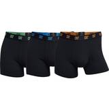 CR7 Herre Tøj CR7 Men's Basic Trunks 3-pack - Black/Blue/Green/Orange