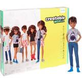 Dukketøj Dukker & Dukkehus Mattel Creatable World Deluxe Character Kit Customizable Doll Brunette Wavy Hair