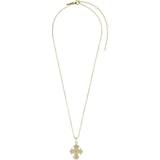 Pilgrim Clips-øreringe Smykker Pilgrim Dagmar Recycled Necklace - Gold