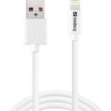 Apple lightning usb kabel 2 meter Sandberg USB A - Lightning 2m