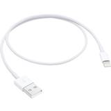 Rund - USB-kabel Kabler Apple USB A - Lightning 0.5m