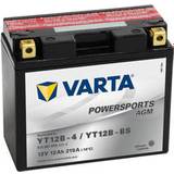 Batterier - Motorcykelbatteri Batterier & Opladere Varta Powersports AGM YT12B-BS