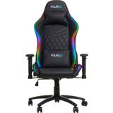 Fourze Lightning RGB Gaming Chair - Black