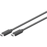 3,1 - Sort - USB-kabel Kabler Goobay SuperSpeed+ USB C - USB C 3.1 1m
