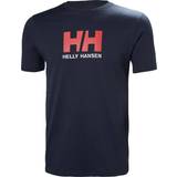 Helly Hansen Bomuld Tøj Helly Hansen Logo T-shirt - Navy
