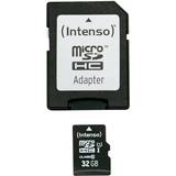 U1 Hukommelseskort Intenso MicroSDHC UHS-I U1 32GB