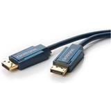 Blå - DisplayPort-kabler - Rund ClickTronic DisplayPort - DisplayPort M-M 5m