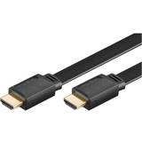 MicroConnect Kabler MicroConnect Gold Flat HDMI - HDMI 3m