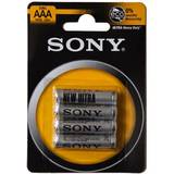 Sony Batteri til fjernbetjening - Batterier Batterier & Opladere Sony R03-NUB4A 4-pack