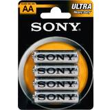 Sony Sølv Batterier & Opladere Sony SUM3-NUB4A 4-pack