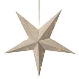 Star Trading Beige Loftlamper Star Trading Paper Star Velvet Pendel 60cm