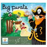 Børnespil Brætspil Djeco Big Pirate
