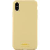 Beige Mobiletuier Holdit Silicone Phone Case for iPhone X/XS